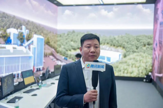 陳總接受媒體采訪(fǎng)