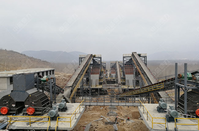 時產(chǎn)2000噸碎石生產(chǎn)線