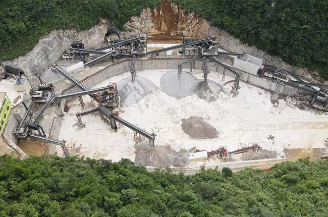 廣西丹泉集團年產(chǎn)300萬噸砂石骨料生產(chǎn)線