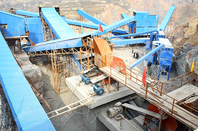 日產(chǎn)4000噸石子生產(chǎn)線 日產(chǎn)4000噸石子生產(chǎn)線