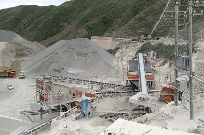 寧夏固原日產(chǎn)3000方砂石生產(chǎn)線