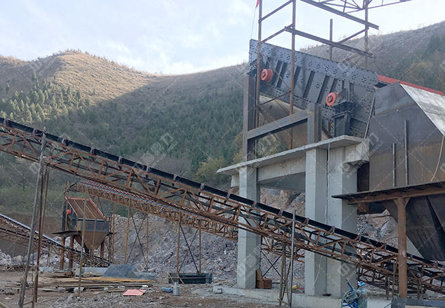 時產(chǎn)500噸石子生產(chǎn)線流程