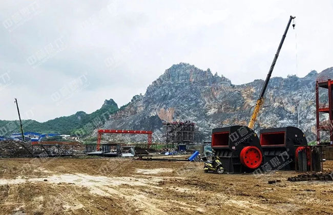 廣西百色登高新材料公司200萬(wàn)噸骨料生產(chǎn)線(xiàn)