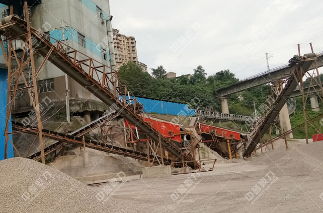 時(shí)產(chǎn)120噸河卵石制砂生產(chǎn)線