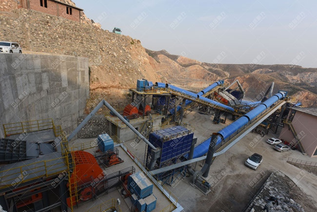 石灰石加工生產(chǎn)線