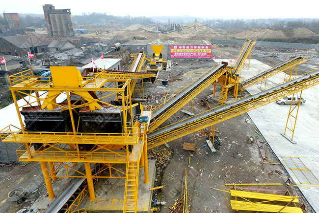 石灰石加工生產(chǎn)線