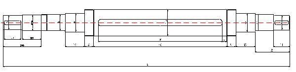 錘式破碎機(jī)主軸cad圖
