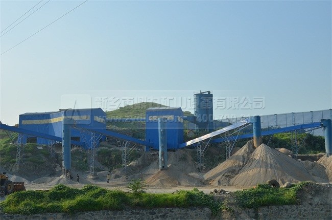 環(huán)保砂石生產線中譽鼎力承建