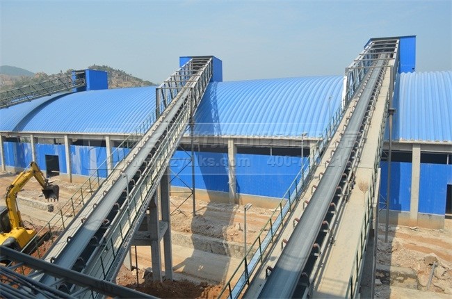 嵩基水泥時(shí)產(chǎn)1000噸骨料生產(chǎn)線