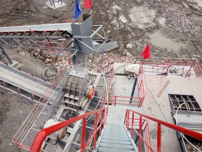 錘式破碎機安裝圖