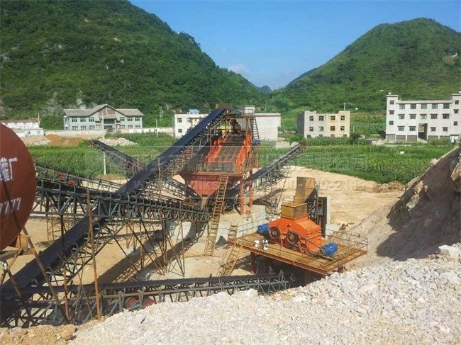 貴州安順平壩砂石生產(chǎn)線