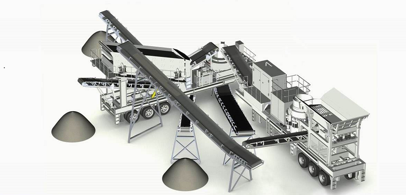 移動(dòng)式碎石生產(chǎn)