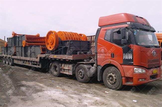 碎石生產(chǎn)線設(shè)備運輸