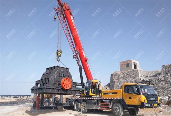 設備抵達安裝現(xiàn)場