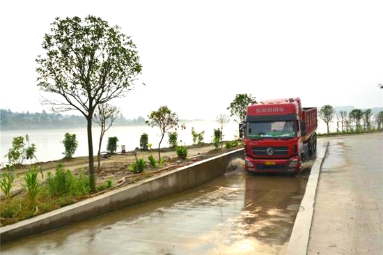 貨運車輛輪胎沖洗