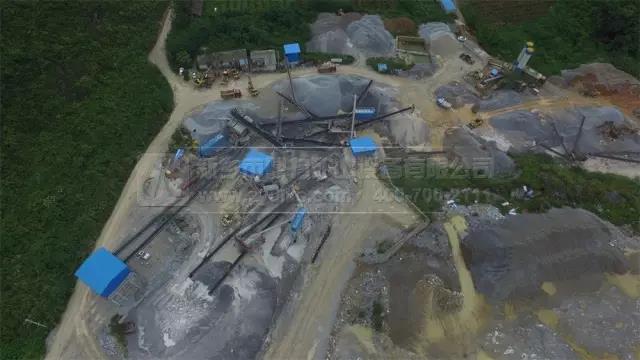 獨(dú)石山采石場(chǎng)鳥瞰圖