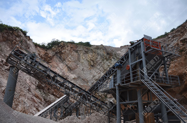 碎石生產(chǎn)線(xiàn)上的設(shè)備