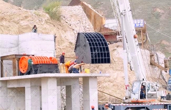 石子生產(chǎn)設(shè)備安裝