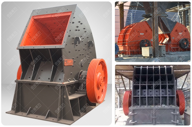 顎式破碎機 重錘式破碎機及使用現(xiàn)場