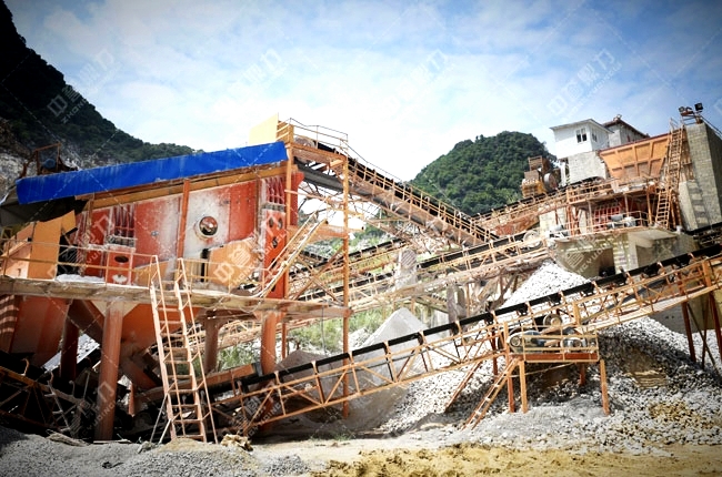 石頭碎沙生產(chǎn)線