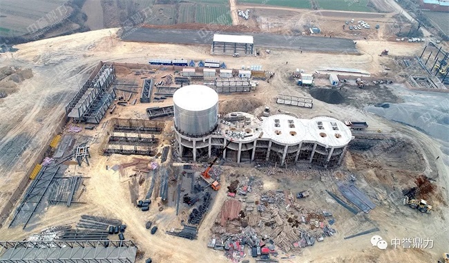 項(xiàng)目施工現(xiàn)場(chǎng)航拍