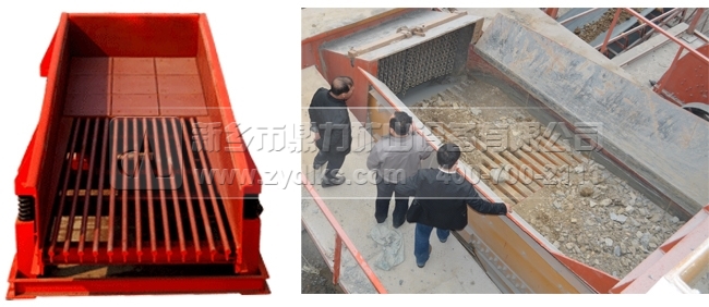 預(yù)篩分流程