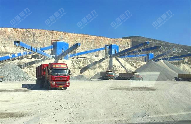 環(huán)保型石子廠生產線