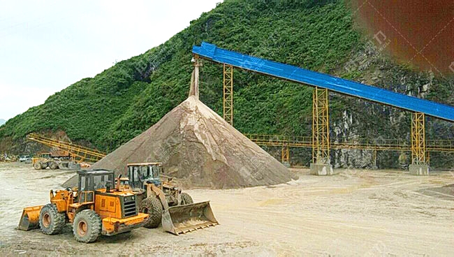 干法機(jī)制砂生產(chǎn)線