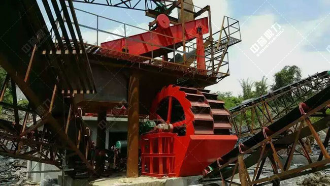 振動喂料機和洗砂機