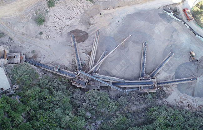 時(shí)產(chǎn)150噸整套石料生產(chǎn)線(xiàn)設(shè)備