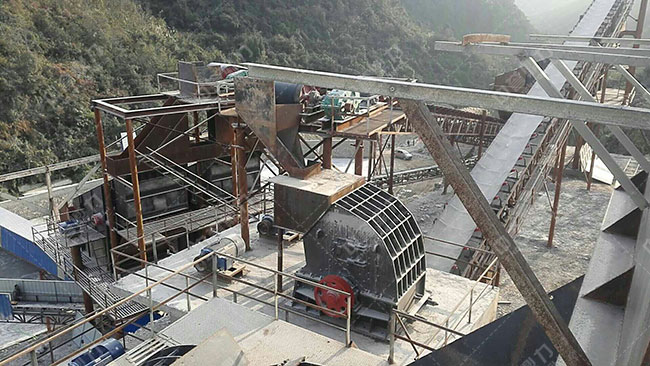 時(shí)產(chǎn)150噸整套石料生產(chǎn)線(xiàn)設(shè)備