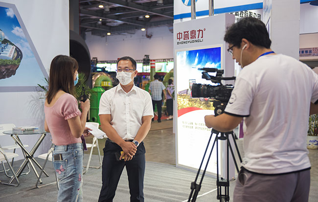 中譽(yù)鼎力參加“2020中(江西)際砂石及尾礦與建筑廢棄物處置技術(shù)與設(shè)備展覽會”