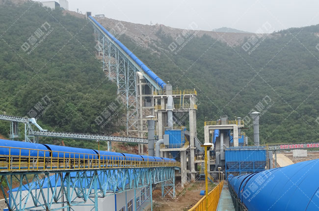 時產(chǎn)1000噸的重錘破碎機使用現(xiàn)場